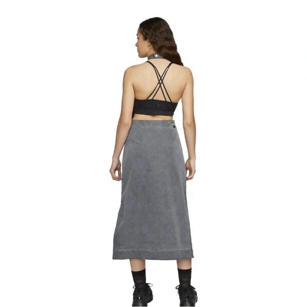 NET Nike Tech Pack Woven Apron Dress Women’s Size Large DM6502-060 - Picture 4 of 9